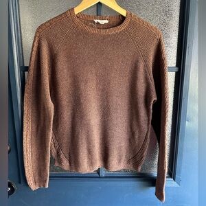 Como Vintage Chocolate Knit Sweater
